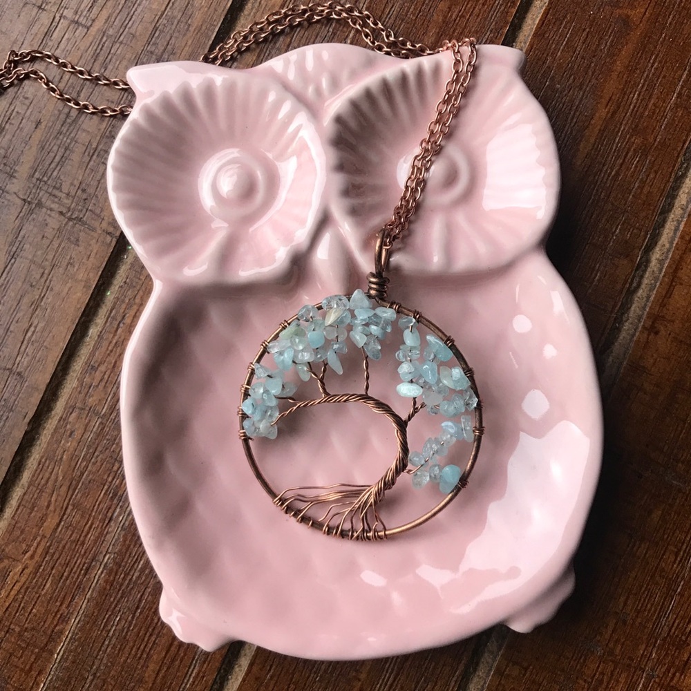 💋SoLD💋🌿TREE OF LIFE, GRAY STONES
